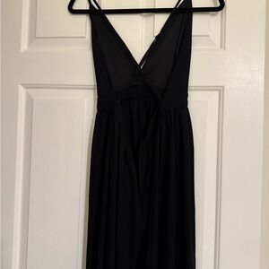 Elegant Black Sleeveless Dress